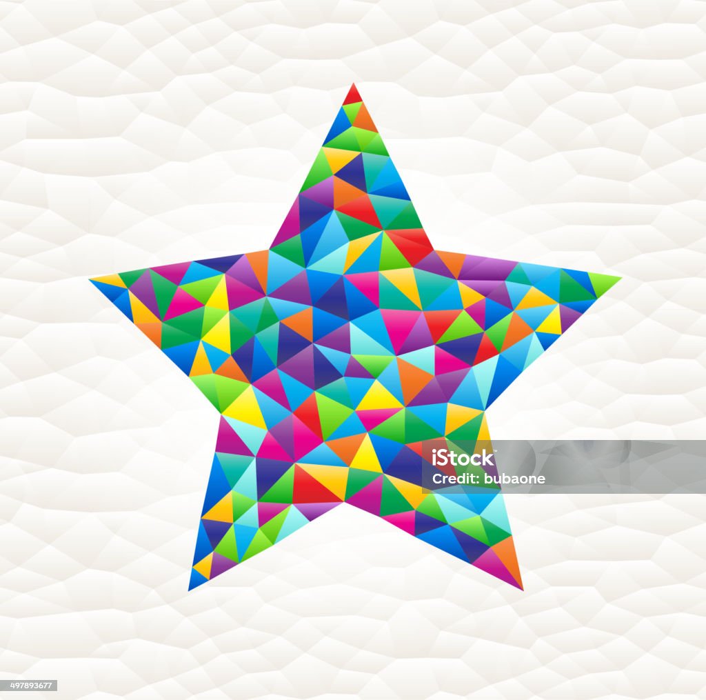 星に三角模様のモザイクロイヤリティフリーのベクター - 星型のロイヤリティフリーベクトルアート