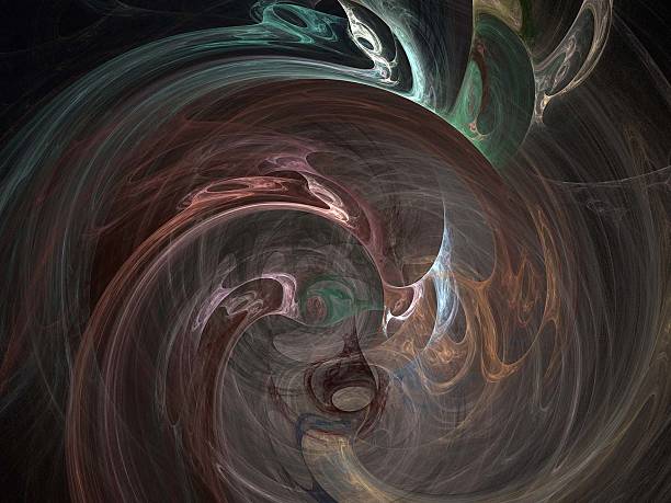 istock Digital Fractal on Black 497893909