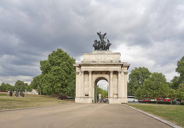 istock Wellington Arch in London, England 497894020