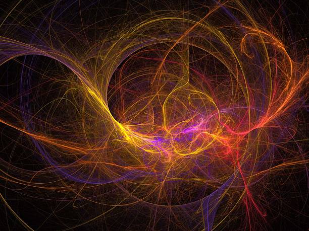 istock Digital Fractal on Black 497894299