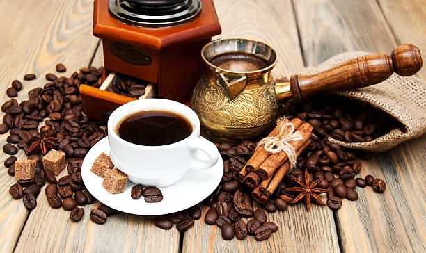 istock coffee cup and metal turk 497895802