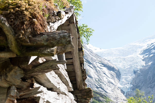 istock The Briksdal glacier - Olden, Norway 497904572