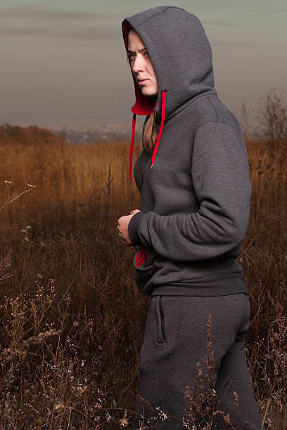 istock The girl is running. 497934500