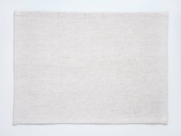 White place mat stock photo