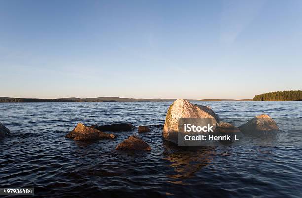 Rocks In The Sea Stock Photo - Download Image Now - 2015, Blue, Color Image