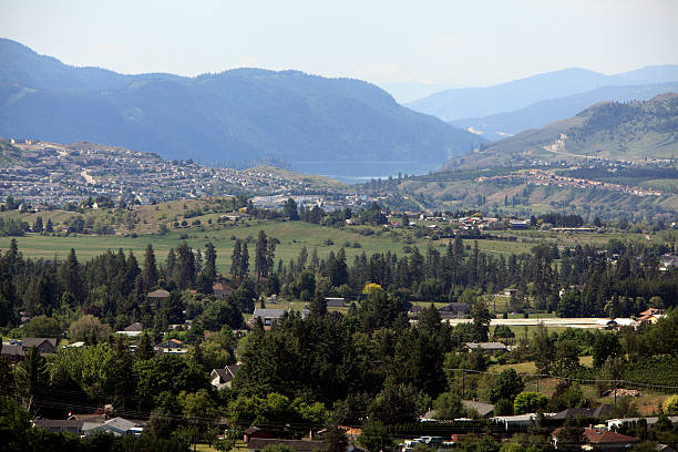 istock Vernon BC With Kalamalka Lake And Middleton Mountain Homes 497937458