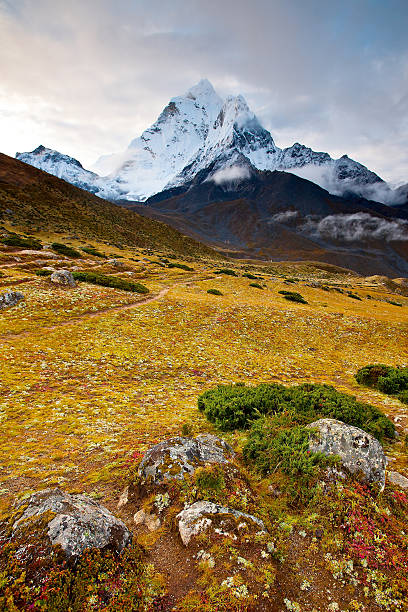 素晴らしい眺望のヒマラヤ山脈 - sikkim ストックフォトと画像