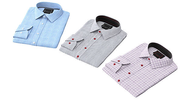 istock Men's classic striped and checkered shirt 497939182