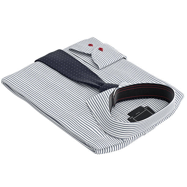 istock Men's classic shirt and tie 497939390