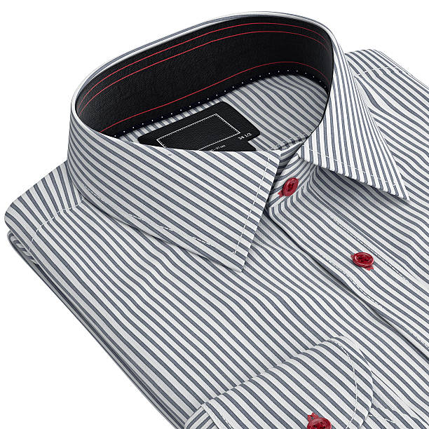 Classical shirt, view of the collar