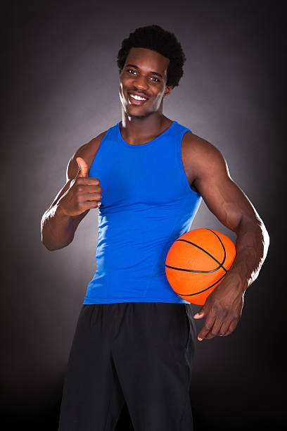 istock African Man With Basketball 497941100