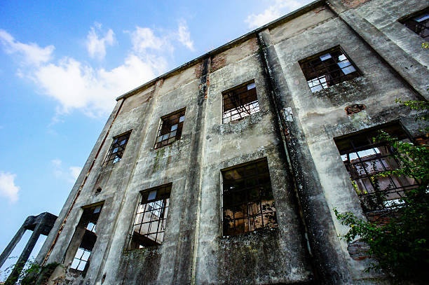 istock Abandoned Old Ruined Industrial Plant 497942160