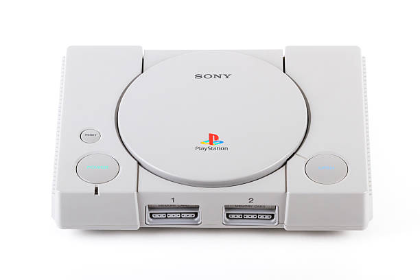 Sony PlayStation 2 Video Game Console stock photo