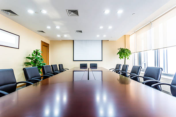 istock Business meeting room in office 497947609