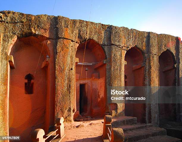 Lalibela Etiopía Bete Gabrielrufael Iglesia Foto de stock y más banco de imágenes de Alrededor del siglo XII - Alrededor del siglo XII, Arco natural, Arquitectura