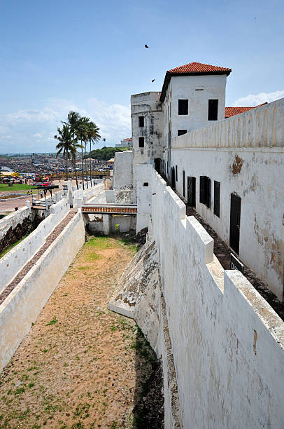 istock Ghana, West Africa: moat of Elmina castle 497947955