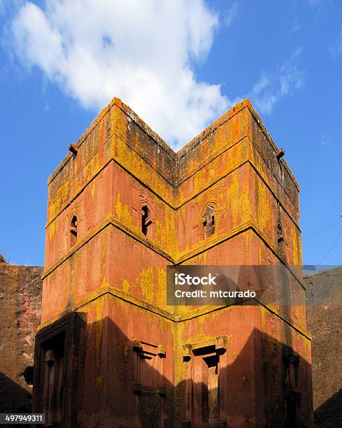 Lalibela Etiopia Rockhewn Church Of Saint George - zdjęcia stockowe i więcej obrazów Afryka