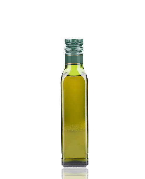 istock Glass bottle of olive oil. 497950845