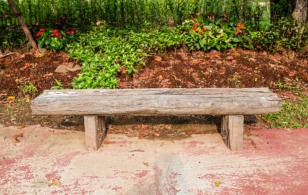 istock Wooden Bench in a Park 497953741