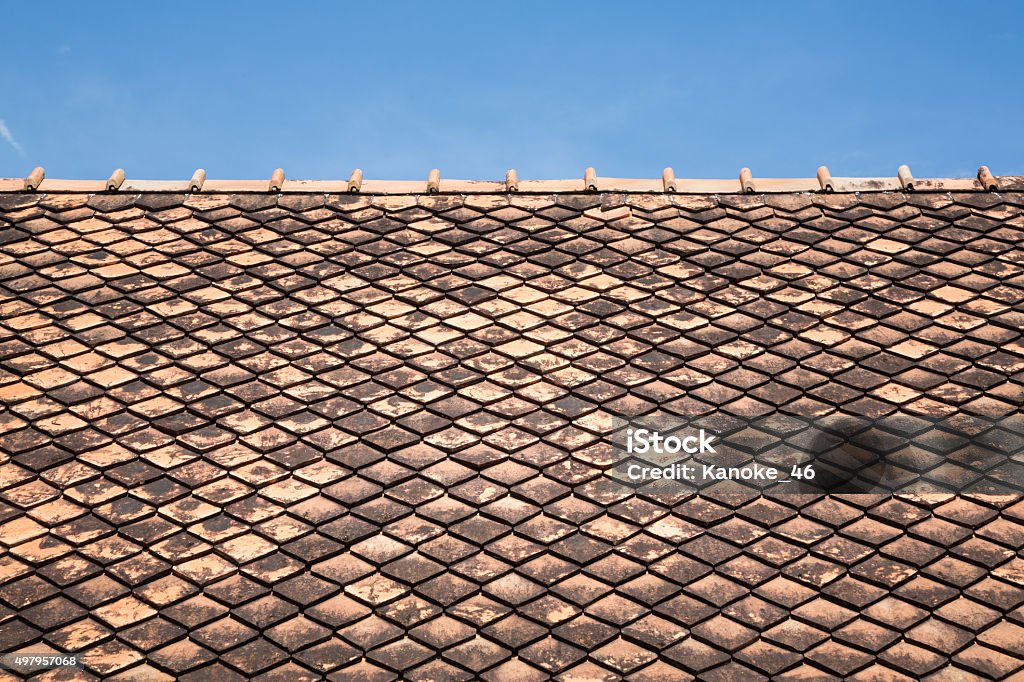 old roof detail detail of a old roof 2015 Stock Photo