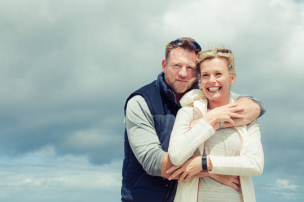 istock Mature couple at the coast 497957846