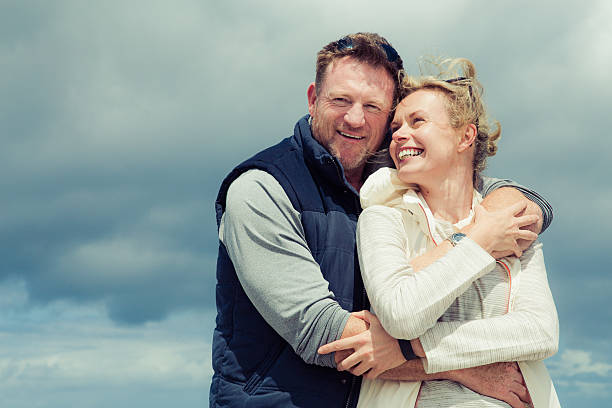 istock Mature couple holding each other 497957880