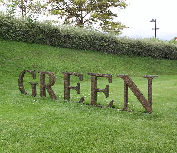 istock Sign With The Word Green 497958506
