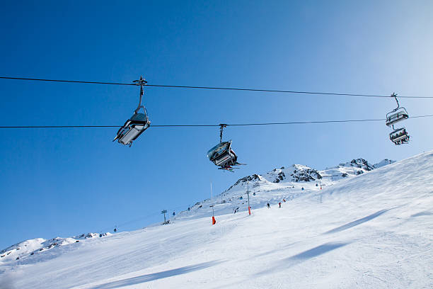 istock Slope on the skiing resort 497961564