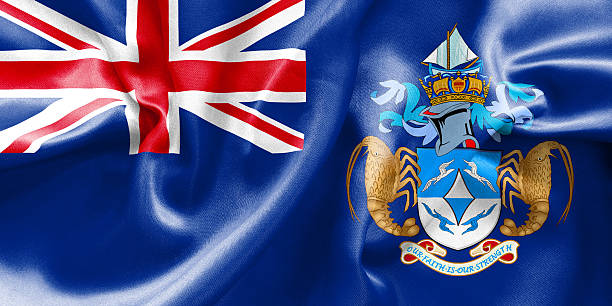 istock Tristan da Cunha Flag 497962830