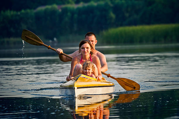 istock Family in the canoe 497962914