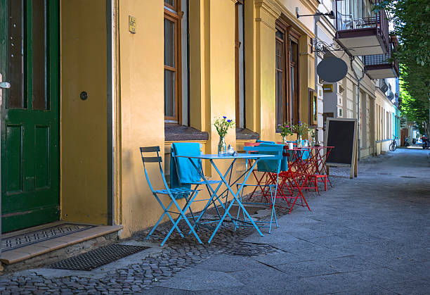 istock Street cafe in Berlin, Germany 497963238