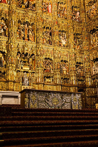 istock Main Altar in Seville Cathedral 497963764