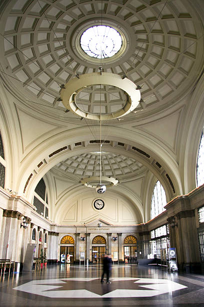 istock France Railway station hall and vault, Barcelona 497963900
