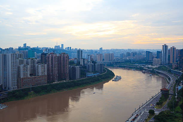 istock Chongqing cityscape skyline 497966450