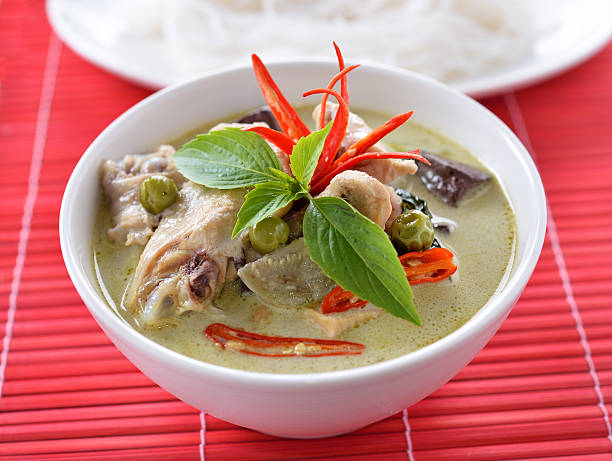 istock Green curry chicken , Thai cuisine 497967322