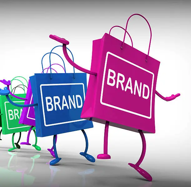 Photo of Brand Bags Represent Marketing, Brands, and Labels