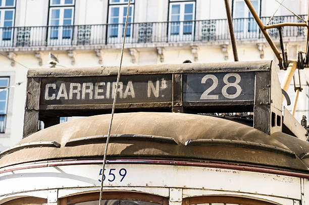 istock Historic tram in Lisbon, Portugal 497974169