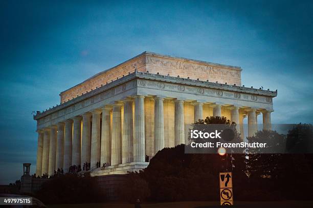 El Presidente Lincoln Memorial In Washington Dc Foto de stock y más banco de imágenes de Ciudades capitales - Ciudades capitales, Civil, Culturas