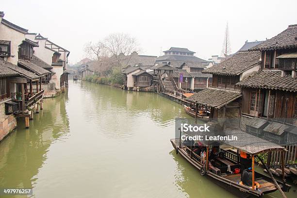 Krajobrazu Wuzhen Starożytne Miasto Chin - zdjęcia stockowe i więcej obrazów Architektura - Architektura, Azja, Azja Wschodnia