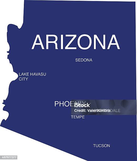 Arizona - Immagini vettoriali stock e altre immagini di Arizona - Arizona, Scottsdale, Affari finanza e industria