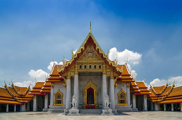 istock Wat Benjamaborphit or Marble Temple in Bangkok, Thailand 497978265
