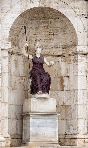istock Sculpture of the goddess Minerva - 