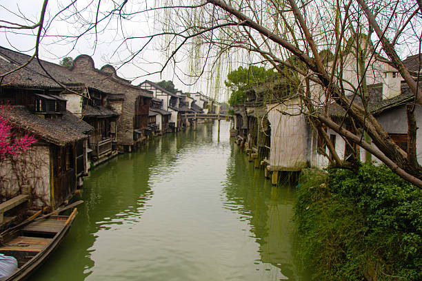 istock The scenery Wuzhen, Chinese ancient town 497979935