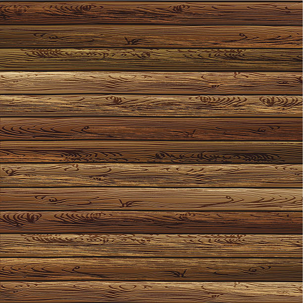 ilustrações, clipart, desenhos animados e ícones de fundo de prancha de madeira - wood grain wood plank old