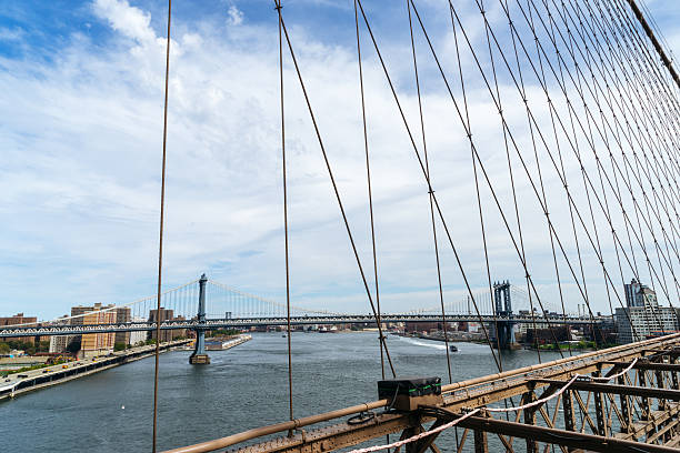 istock Manhattan and Brooklyn bridges in New York. 497982172