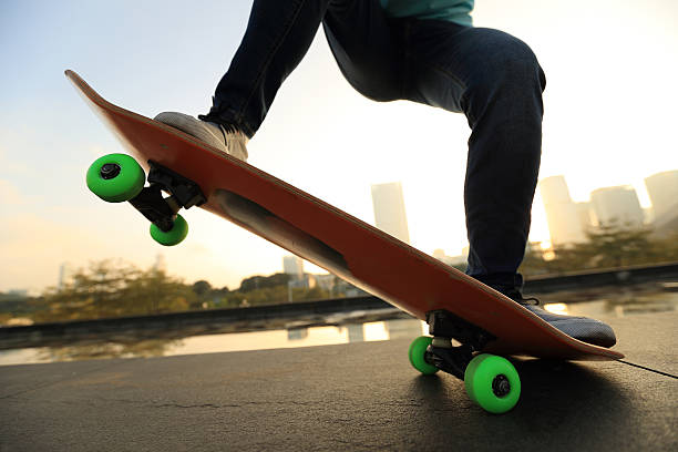 istock skateboarder skateboarding at  city 497985714