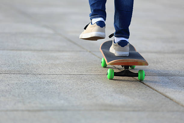 istock skateboarder skateboarding at  city 497986910