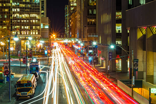 istock Traffic in Downtown Toronto at Night 497987764