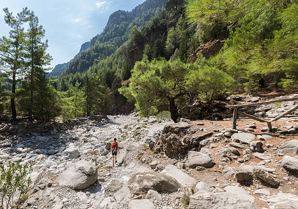 istock Hiking through the Samaria Gorge, Crete 497988706