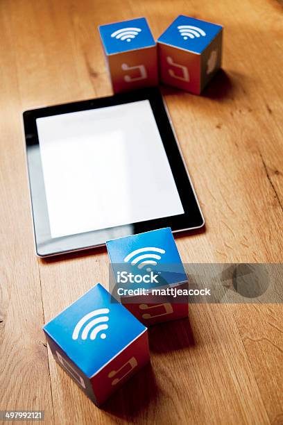 Wifi Digital Tablet Stock Photo - Download Image Now - Blank, Communication, Computer